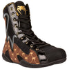 Venum Elite Evo Monogram Boxing Shoes – Black/Brown