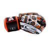 Twins Special Skull Boxing Gloves - Orange