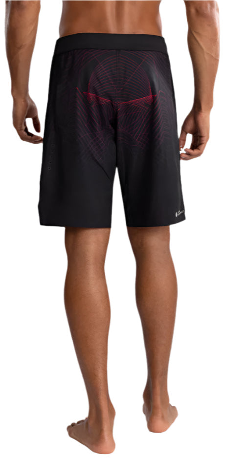 Venum G-Fit Air Men's Fight Shorts - Deep Black/Fire Red