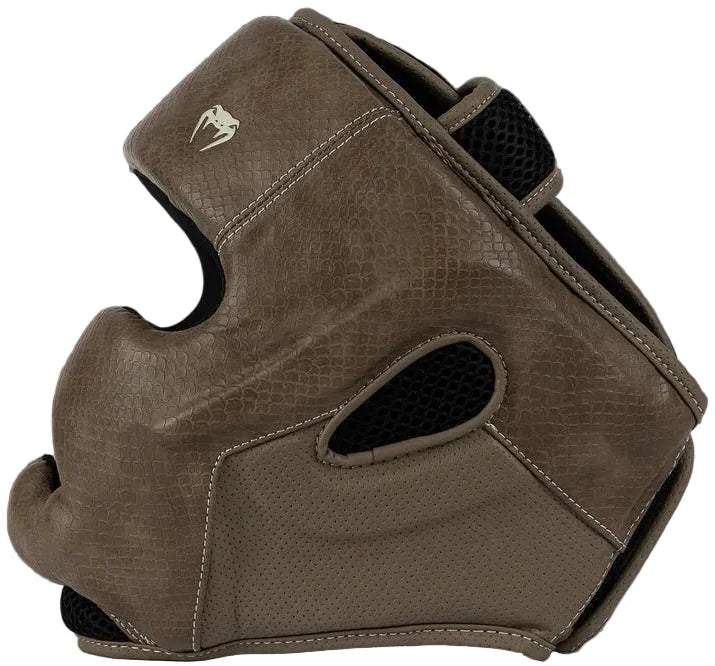 Venum Impact Evo Scales Headgear - Brown