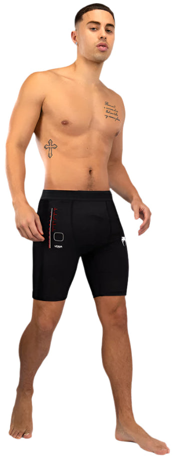 Venum Tactical XT Vale Tudo Shorts - Black/Fire Red