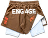 Engage Tundra 2-in-1 Hybrid Shorts