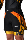 Engage Nebula 2-in-1 Hybrid Shorts - Orange
