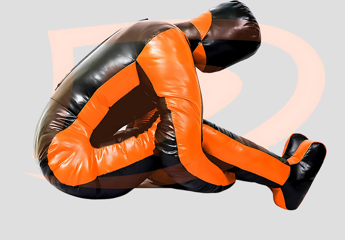 DAAN MAA Premium Vinyl Spidy BJJ Grappling Dummy - Orange