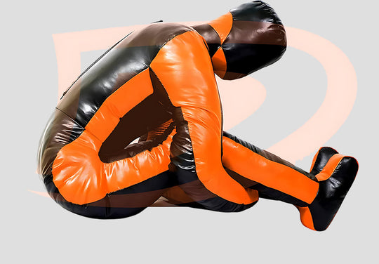 DAAN MAA Premium Vinyl Spidy BJJ Grappling Dummy - Orange