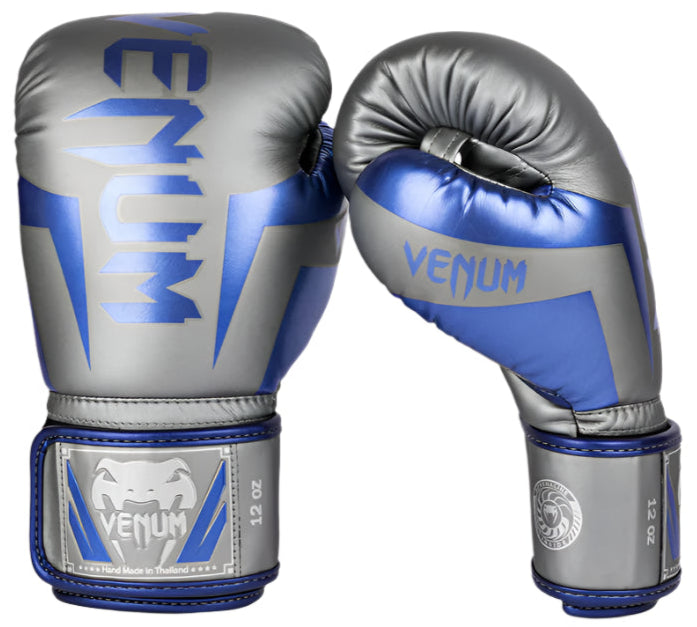 Venum Elite Boxing Gloves - Special Edition - Grey