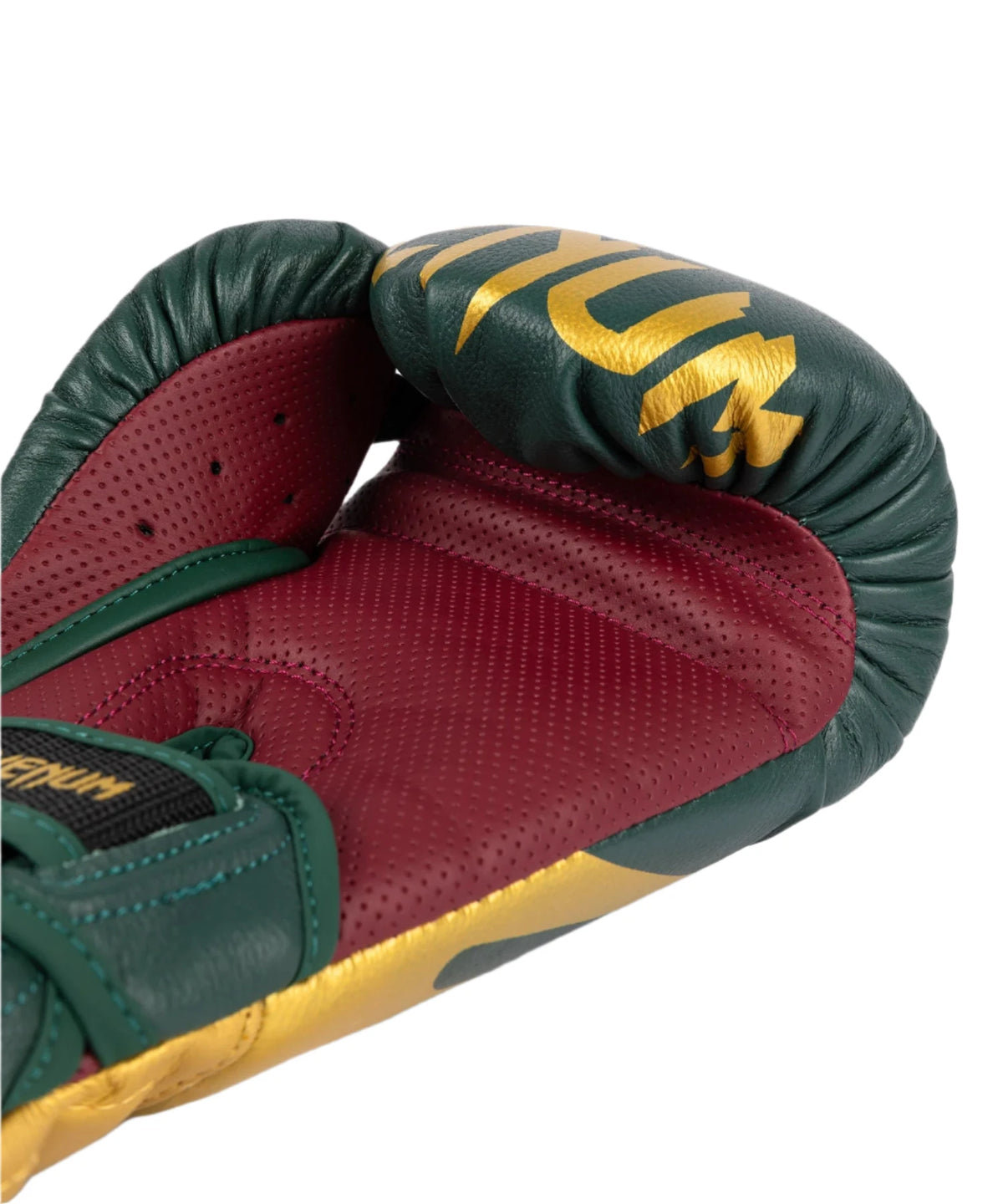 Venum Reverso Boxing Gloves - Emerald Green/Gold
