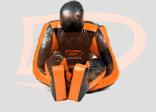 DAAN MAA Premium Vinyl Spidy BJJ Grappling Dummy - Orange