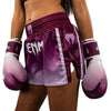 Venum Iris Muay Thai Shorts - Plum/White