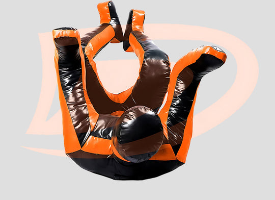 DAAN MAA Premium Vinyl Spidy BJJ Grappling Dummy - Orange
