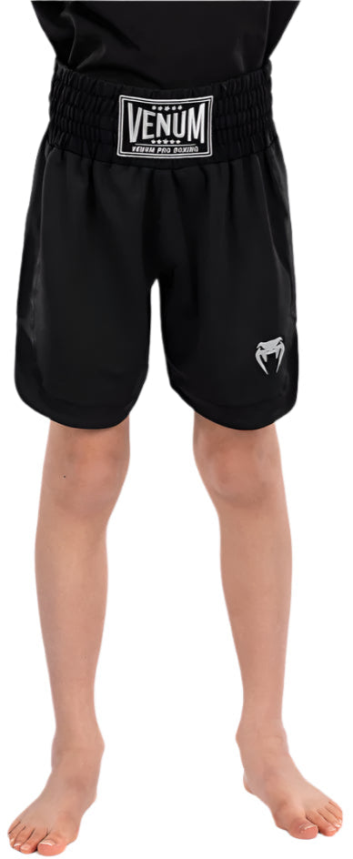 Venum Classic Kids Boxing Shorts - Black