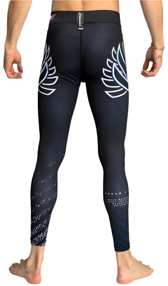 Venum X TEKKEN 8 - Jin Kazama Spats - Blue/Black/White