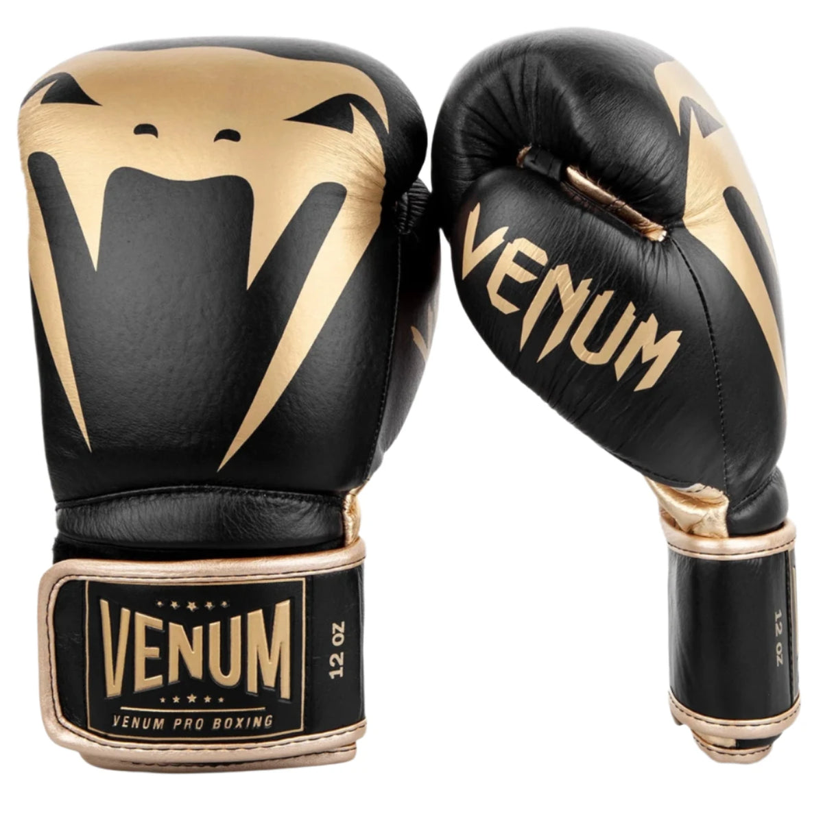 Venum Giant 2.0 Pro Boxing Gloves Velcro - Black/Gold