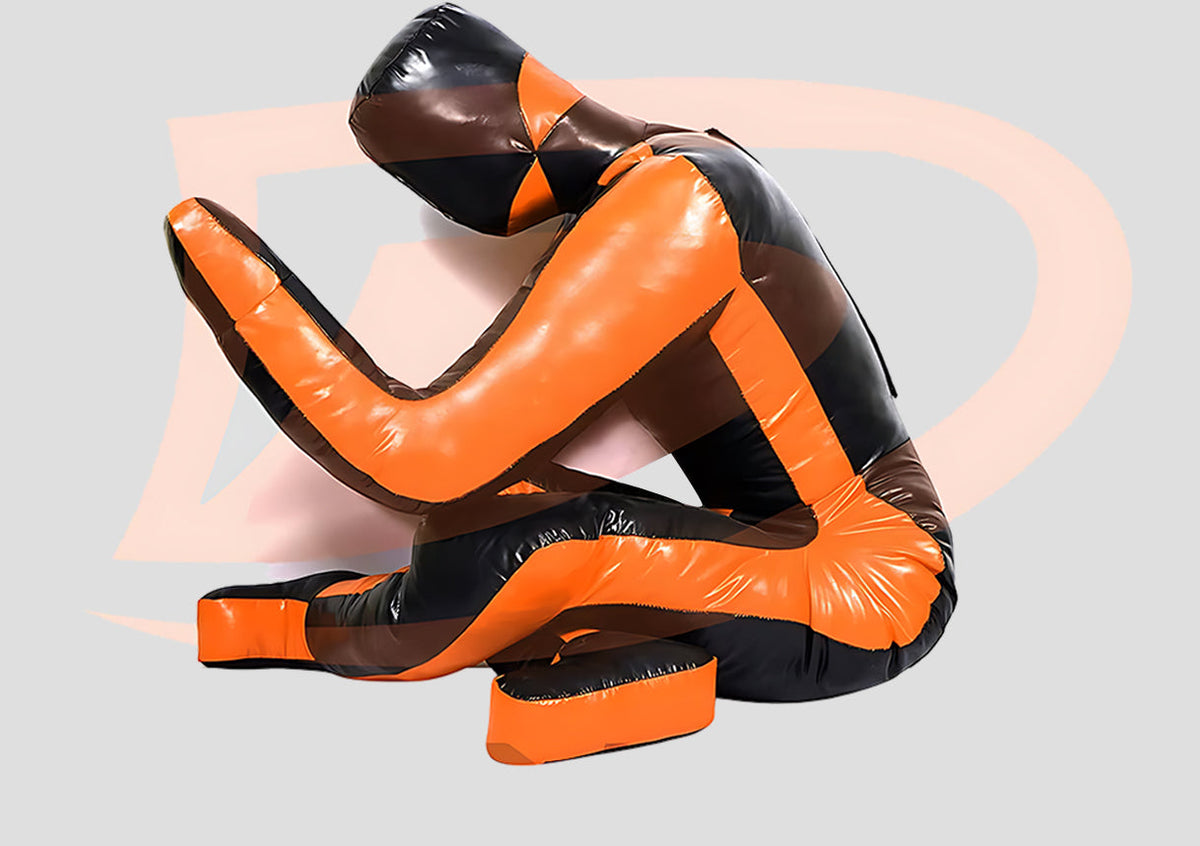 DAAN MAA Premium Vinyl Spidy BJJ Grappling Dummy - Orange