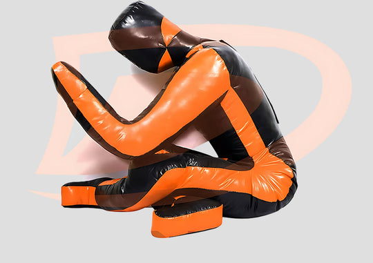 DAAN MAA Premium Vinyl Spidy BJJ Grappling Dummy - Orange
