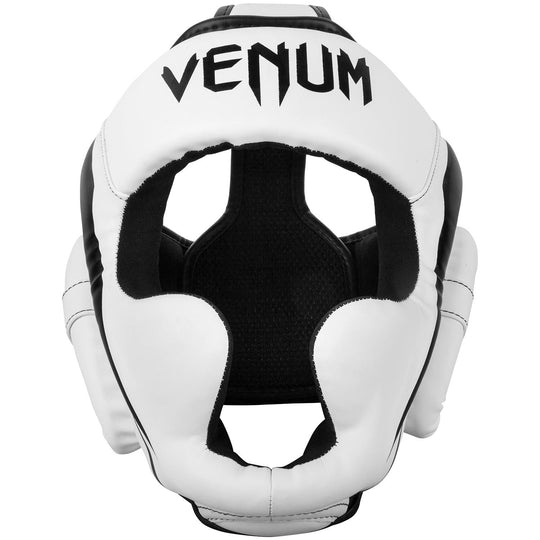 Venum Elite Headgear - White/Black