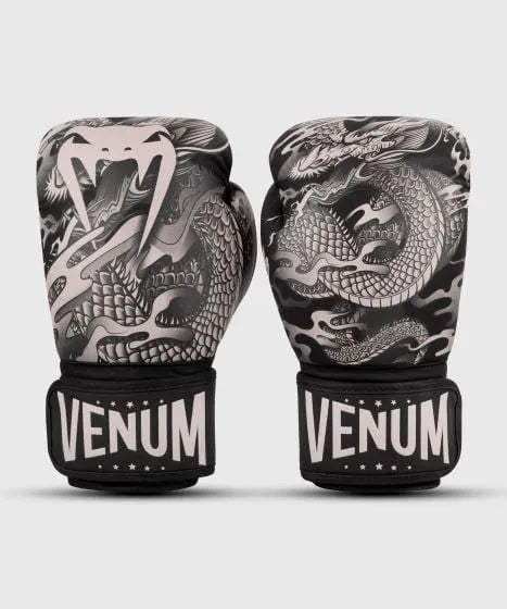 Venum Dragon'S Flight Boxing Gloves - Black/Sand