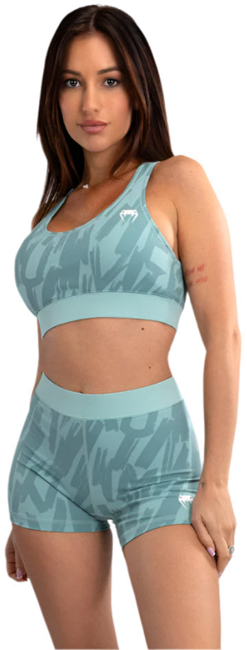Venum Graffiti Women’s Sports Bra - Aqua