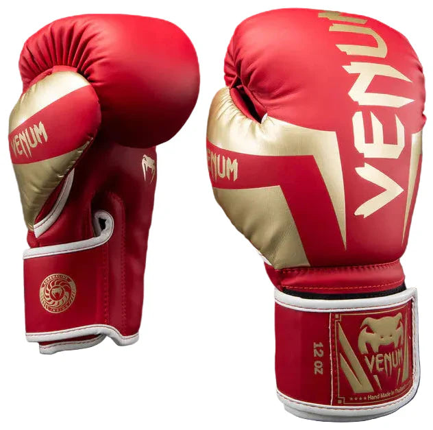 Venum Elite Boxing Gloves - Red