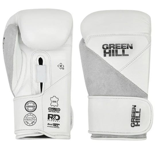 Green Hill Boxing Gloves Aurora - White