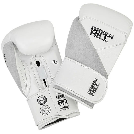 Green Hill Boxing Gloves Aurora - White