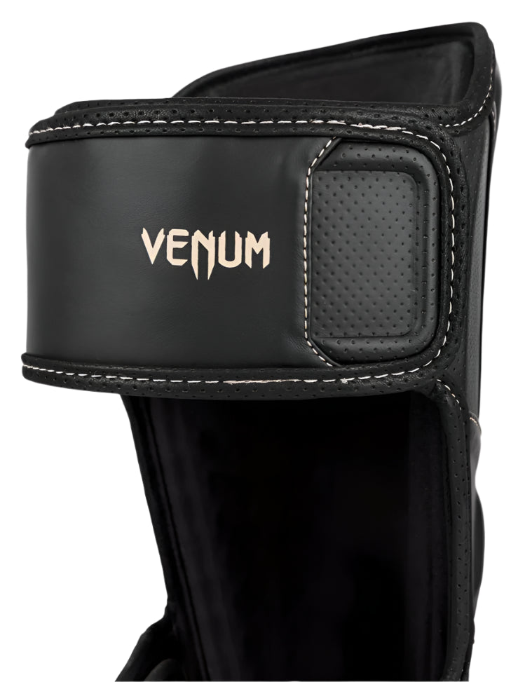 Venum Impact Evo Shinguards - Black