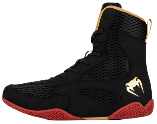 Venum Contender Boxing Shoes - Black/Gold/Red