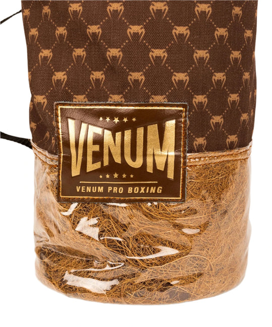 Venum Coco Monogram Pro Lace Up Boxing Gloves - Grizzly Brown