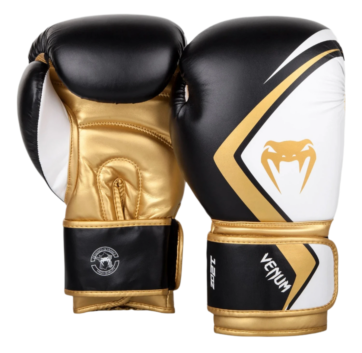 Venum Boxing Gloves Contender 2.0 - Black/White/Gold