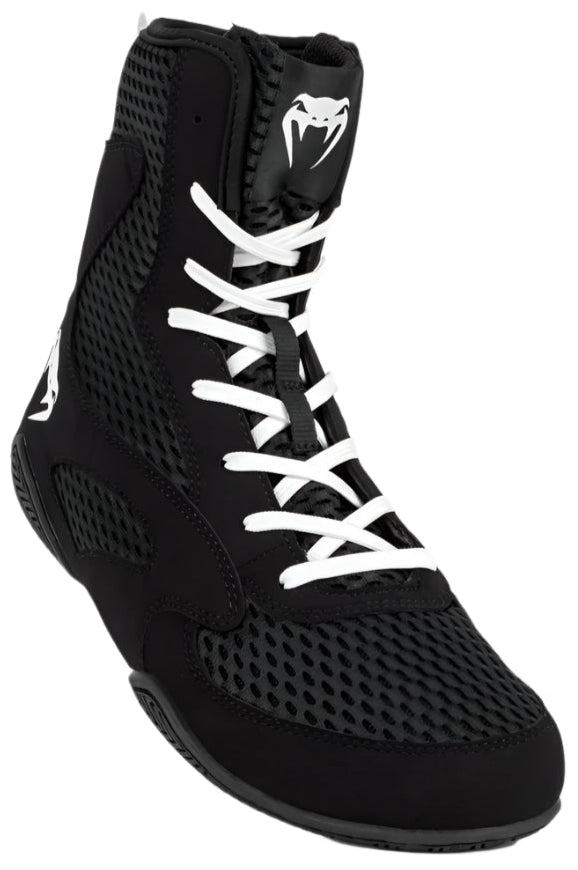 Venum Contender Boxing Shoes - Black/White