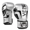 Venum Elite Boxing Gloves - Silver/Black