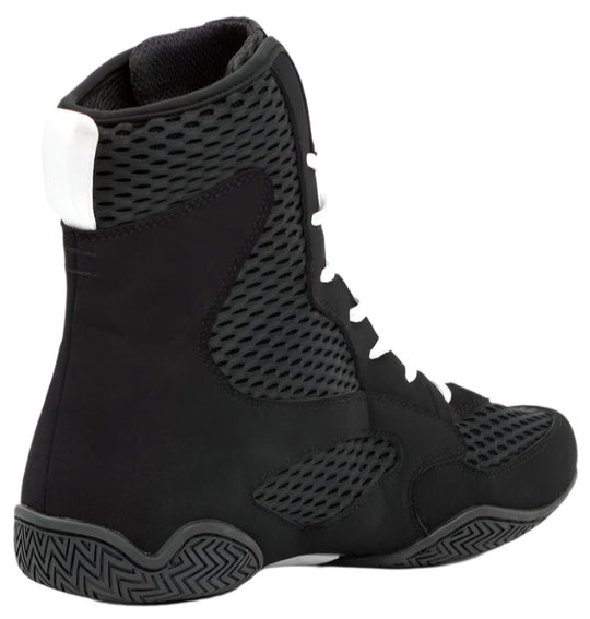 Venum Contender Boxing Shoes - Black/White