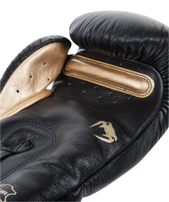 Venum Giant 3.0 Boxing Gloves - Nappa Leather - Black/Gold