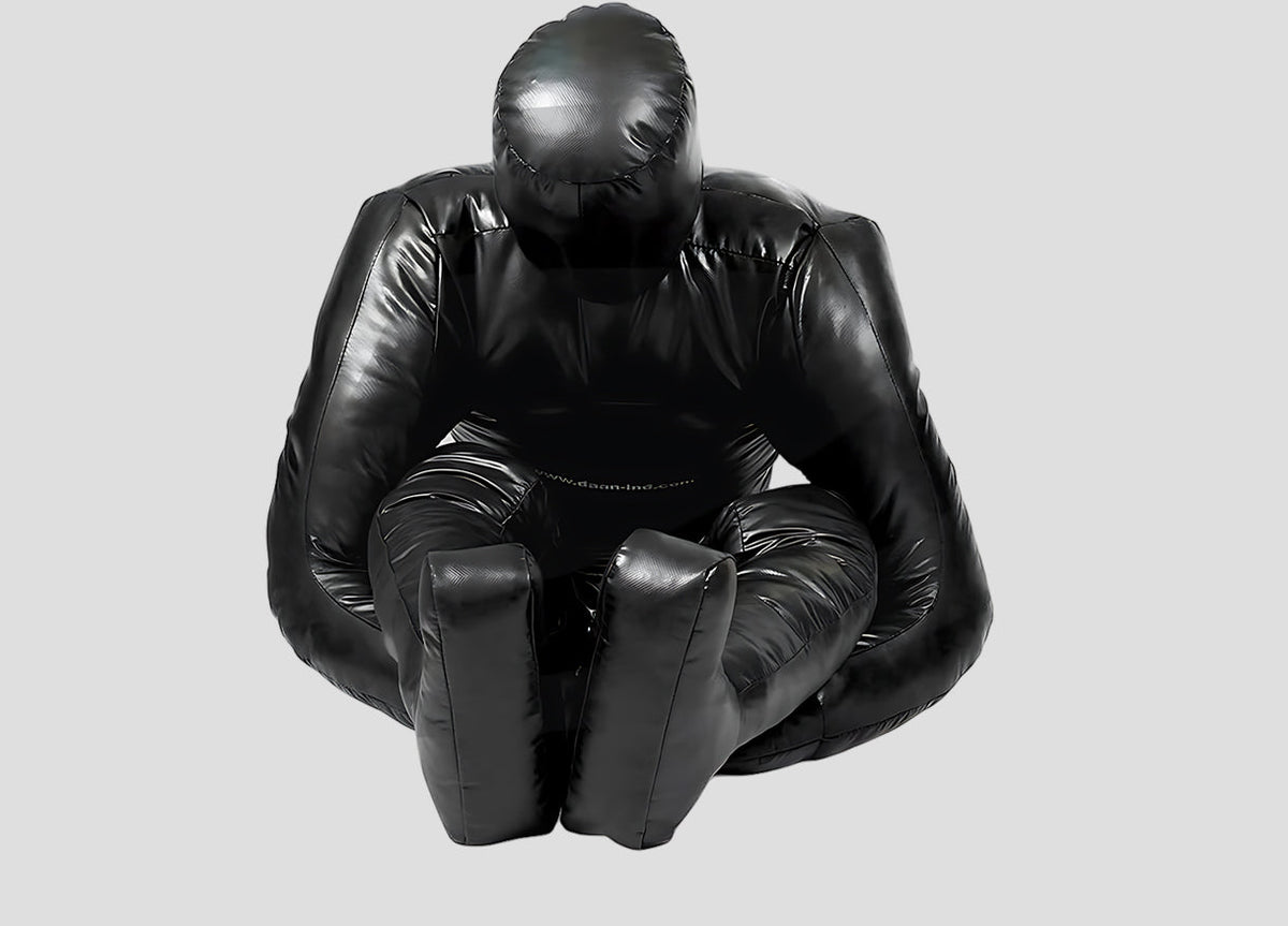 DAAN MAA Premium Vinyl Spidy BJJ Grappling Dummy - Black