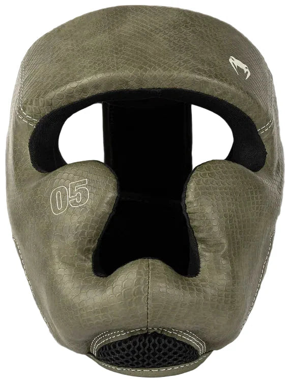 Venum Impact Evo Scales Headgear - Army Green