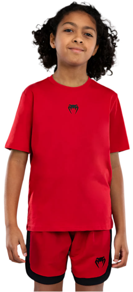 Venum Contender Kids T-Shirt - Cherry Red