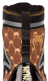 Venum Elite Evo Monogram Boxing Shoes – Black/Brown