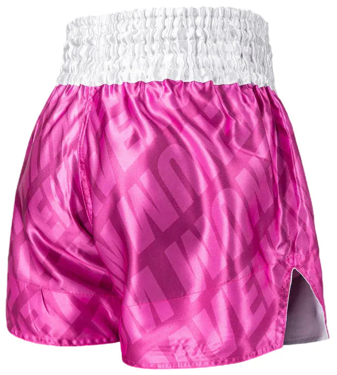 Venum x Contender XT Muay Thai Shorts - Candy Pink/ White