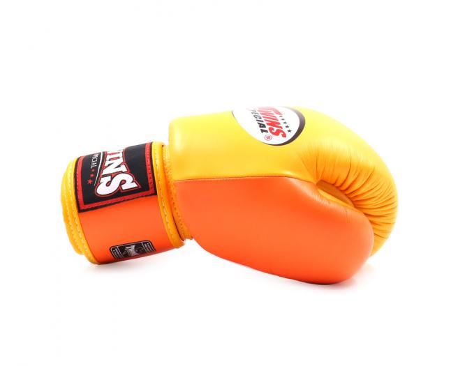 Twins Special Boxing Gloves - Orange/ Yellow