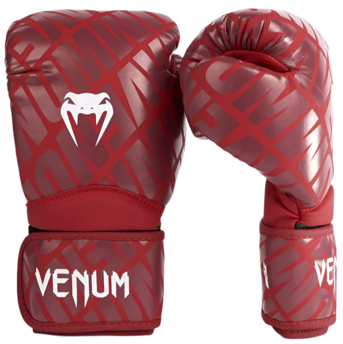 Venum Contender 1.5 XT Kids Boxing Gloves - White/Burgundy