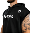 Venum VT Boxing Sleeveless Hoodie - Black/White