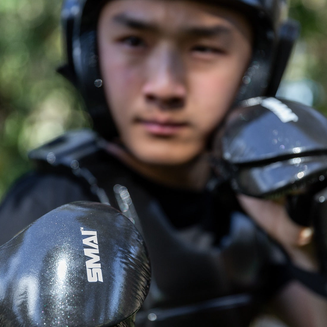SMAI Head Guard - Dipped Black