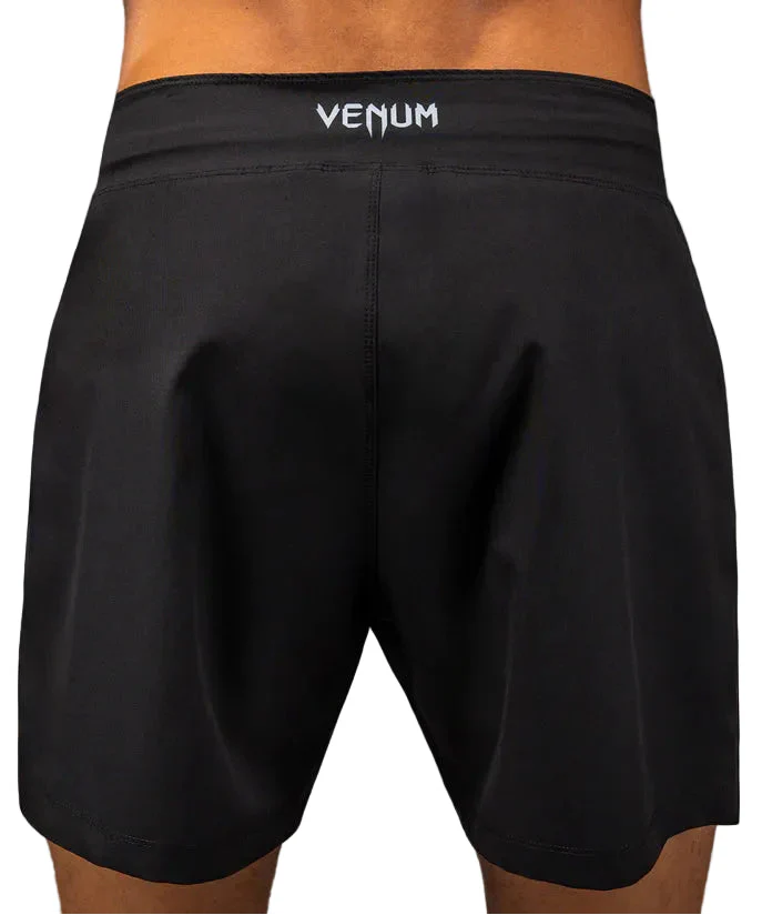 Venum No Gi Fightshorts - Black/ Silver Grey