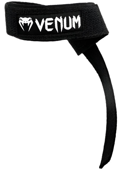 Venum Hyperlift Weightlifting Straps - Black - Pair