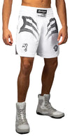 Venum x Mike Tyson Tiger Boxing Shorts - Optical White/Deep Black