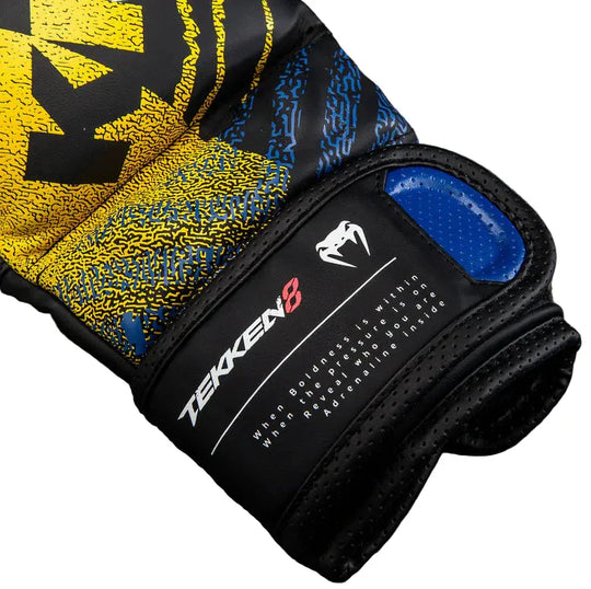 Venum X TEKKEN 8 Sparring Gloves - King - Black/Yellow