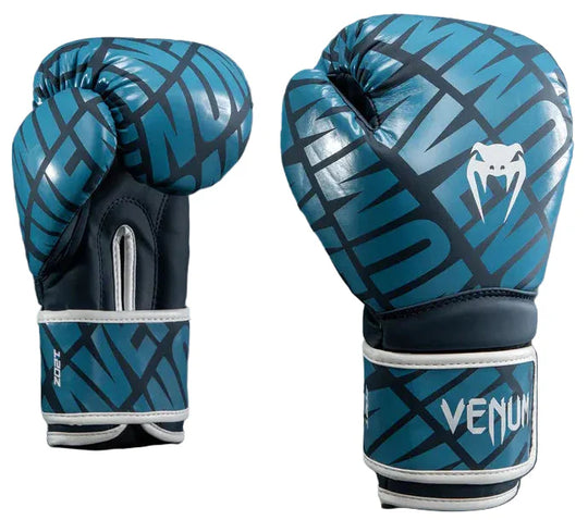 Venum Contender 1.5 XT Boxing Gloves - Navy Blue/Sky Blue