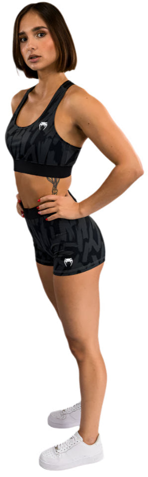 Venum Graffiti Women’s Sports Bra - Urban Charcoal