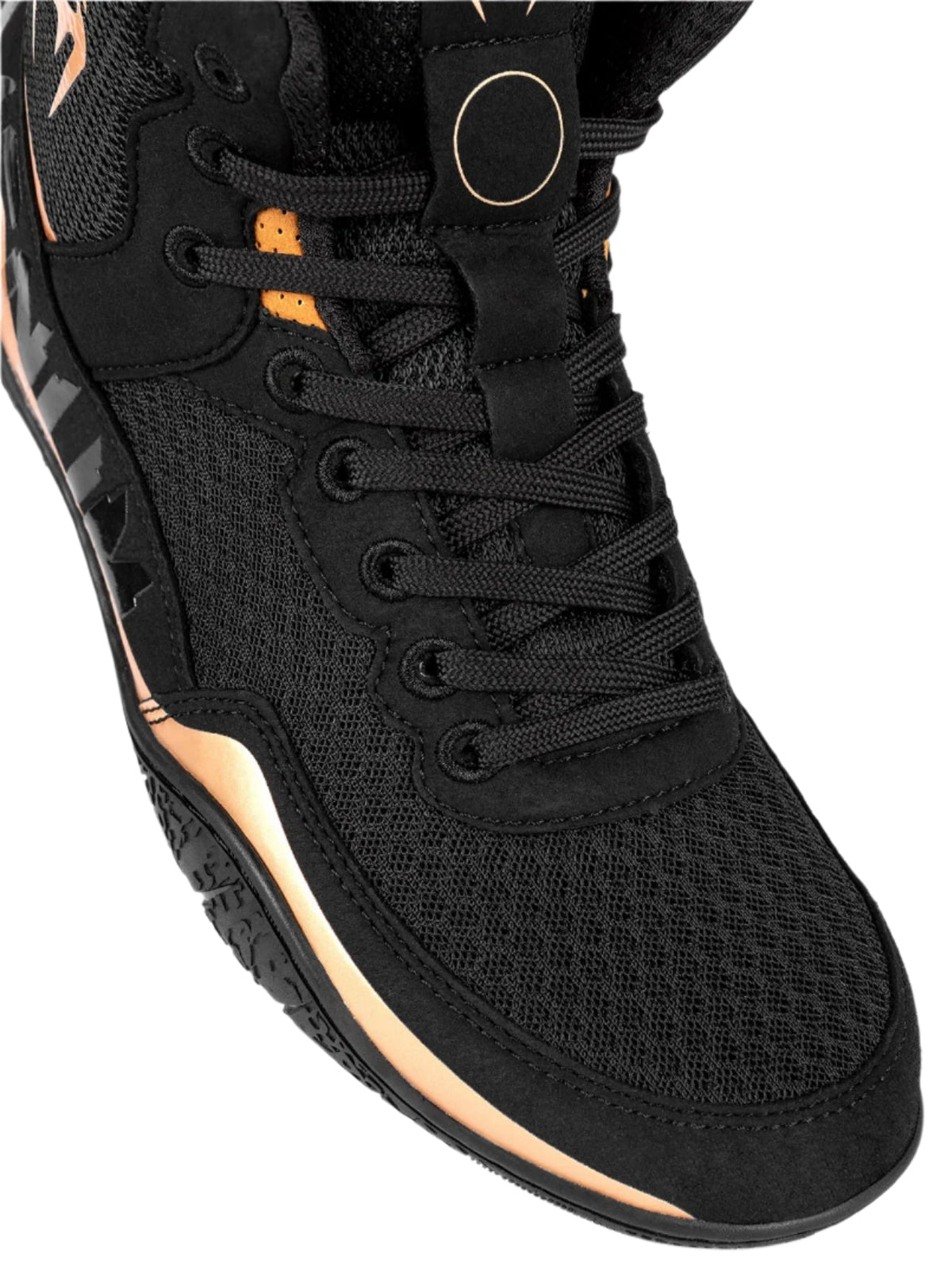 Venum Elite Wrestling Shoes - Black/Bronze