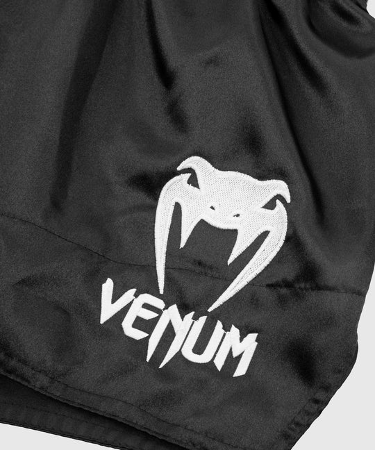 Venum Classic Muay Thai Short - Black/White
